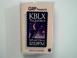 Various Artists KBLX The Quiet Storm 1989 Cassette GRP Records - Picture 1 of 2