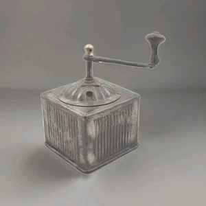 Antike Kaffeemühle Mühle Moulin Cafe Molinillo caffe Kaffeemühle Metall - Bild 1 von 11