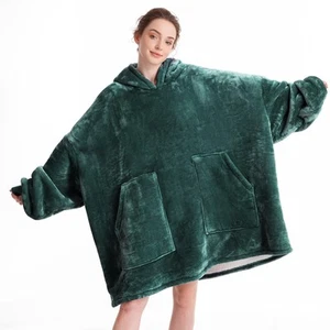 Aemicion Wearable Blanket Hoodie,Sherpa Fleece Hooded Blanket as a Gift for M... - Picture 1 of 6