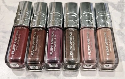 Loreal Plump Ambition Hyaluronic Lip Oil *PICK YOUR SHADE* new - Image 1 of 4