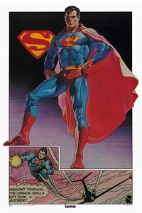 SUPERMAN POSTER Thought Factory 1977 - Picture 1 of 1