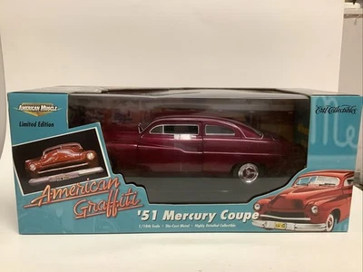ERTL 32081 American Graffiti Limited Edition ‘51 Mercury Coupe 1/18 Scale SEALED - Image 1 of 4