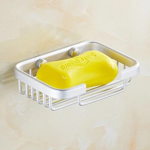 Practical Soap Dish Shower Soap 13cm X 9.5cm X 3cm Bathroom Dish Basket - Picture 1 of 8
