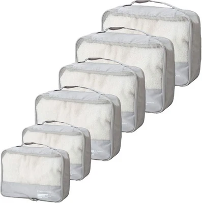 Packing Cubes Set Travel Luggage Organizers Suitcase Lightweight Accessories - Image 1 of 4