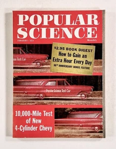 1962 Jan POPULAR SCIENCE New Foreign Cars ALUMINUM SUBMARINE Glen Canyon Dam {b} - Picture 1 of 6