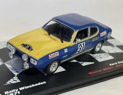 1/43 FORD CAPRI RS 2600 RALLY WIESBADEN 1972 WALTER ROHRL - Image 1 of 2
