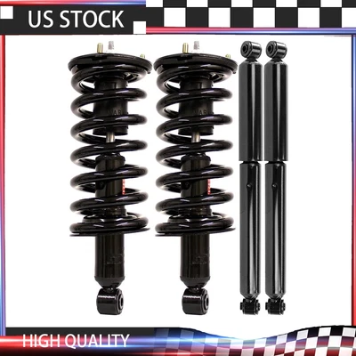 Оригинальные передние стойки и задние амортизаторы Monroe для 2004 2005 2006 2007 Nissan Titan 4WD_ - Изображение 1 из 4