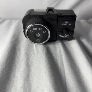 TESTED 2009-2016 GMC ACADIA HEADLIGHT SWITCH DASHBOARD MOUNT w FOG LIGHTS OEM - Picture 1 of 4