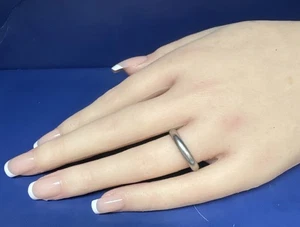 Cartier PT950 Platinum Band Ring 56UZP879๐Size 7.75๐6.4 Grams - Picture 1 of 6