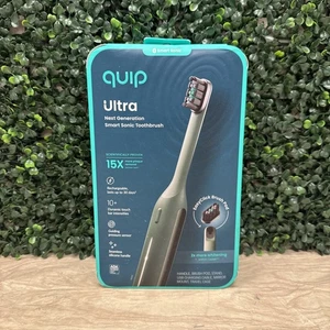 Cepillo de dientes eléctrico sónico inteligente Quip Ultra Next Generation verde - Imagen 1 de 6