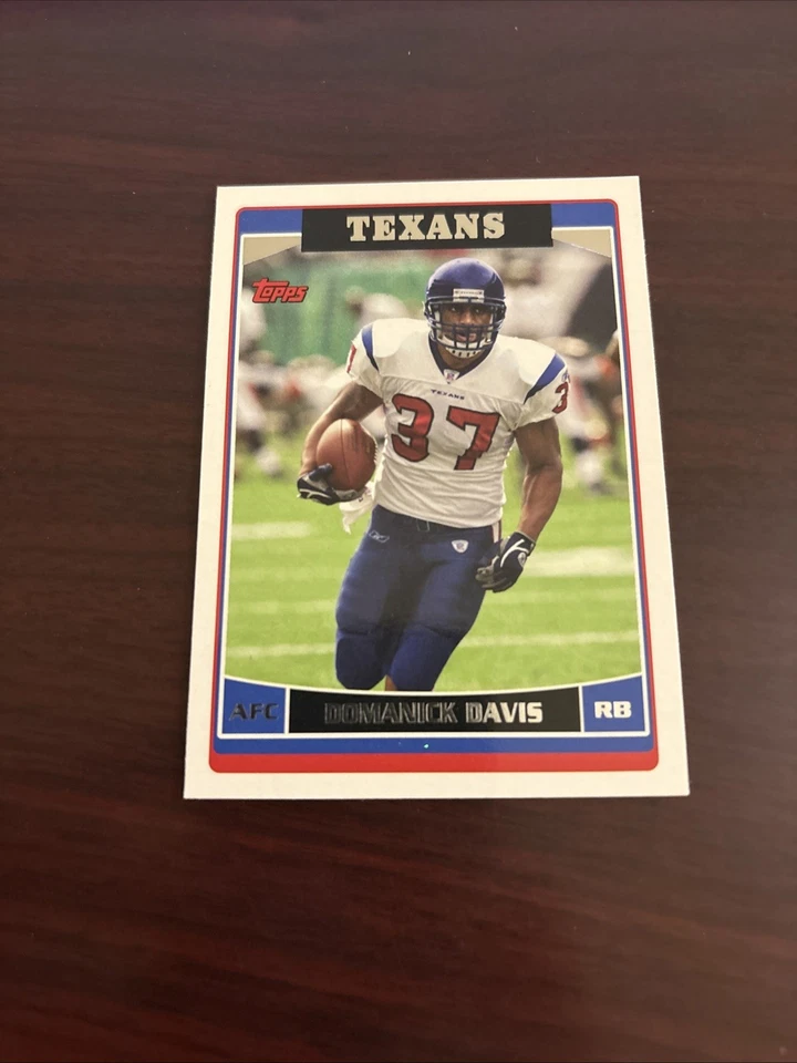 2006 Topps - Domanick Davis #228 Houston Texans LSU Tigers - Image 1 of 1