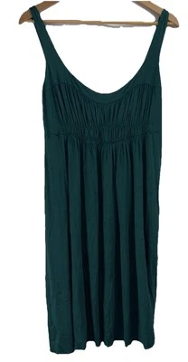 Платье Susana Monaco размер L без рукавов изумрудно-зеленое богиня богемное - Изображение 1 из 4