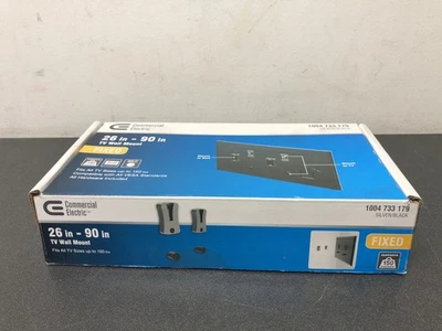 Commercial electric MB-19051N Fixed TV Wall Mount for 26 in. - 90 in. TVs - Image 1 of 3