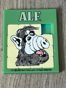 Rare Original ALF Mini Sliding Picture Puzzle - 1988 - Picture 1 of 2