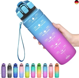 Coolfel Sport Trinkflasche 2l, 1,5l, 1l, 700ml, 500ml Trinkflasche Kinder - Bild 1 von 8