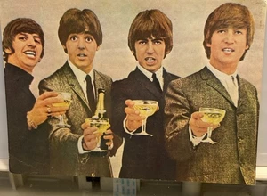 two vintage postcards The Beatles & The Rolling Stones - Picture 1 of 4