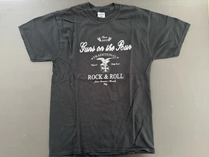 Guns On The Run “Rock & Roll” Philly Punk Medium Black T Shirt - Picture 1 of 4