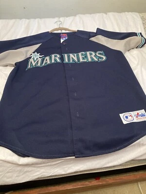 Ken Griffey Jr. Majestic Large Stitched Mariners Jersey  - Image 1 of 4