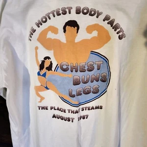 Vintage 1987 - Carousel Hotel Beach Club - Hottest Body Parts - Shirt - Herren XL - Bild 1 von 5