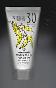 NEW AUSTRALIAN GOLD BOTANICAL SUNSCREEN SPF 30 MINERAL LOTION, 5 FL OZ - Picture 1 of 2