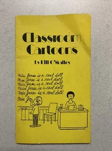 Classroom Cartoons (Good) H277 Bill O'Malley 1972 Humor - Imagen 1 de 3