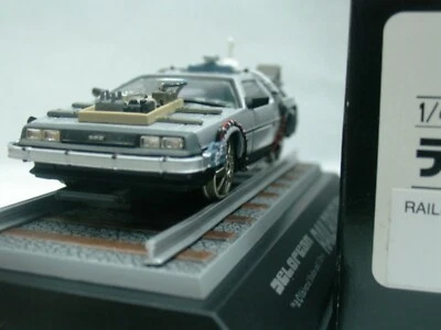 WOW EXTREMELY RARE DeLorean DMC12 1990 Back to Future III RR 1:43 Aoshima/Skynet - Image 1 of 2