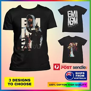 Eminem Inspired (3 Design) Illustrated Graphic T-Shirt - Men's & Women's Tee - Picture 1 of 9