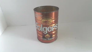 Folgers tin can 13oz vintage (S17) - Picture 1 of 3