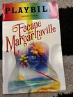 Broadway Playbill Escape To Margaritaville Jimmy Buffet  Marquis Theatre - Pride