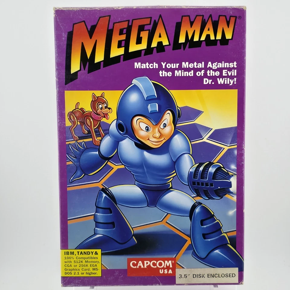 Mega Man, 1990, Big Box, Open Box - Image 1 of 4