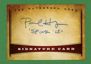 Paul Hagen MLB Baseball Hall of Fame Sportswriter Signed Trading Card E27882 - Picture 1 of 2