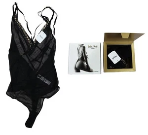 Boite a Desir by Aubade Paris Strappy Tension Thong Women's Bodysuit OSFM NIB - Picture 1 of 2