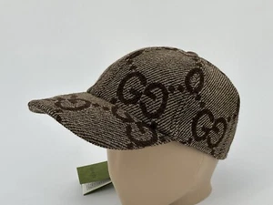 Nuovo Luxury Original Gucci Cap Baseball Uomo Man's - 771213 - Tg-L-59cm. - Foto 1 di 14