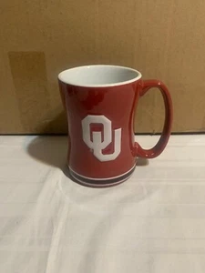 Oklahoma Sooners NCAA 14oz Coffee Mug Cup Logo Brands New - Picture 1 of 2