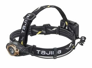 TAJIMA LED HEAD LIGHT GOLD (3 MODE 15,150,350 LUMEN / AAx3pcs) LE-F351D-G - Picture 1 of 1