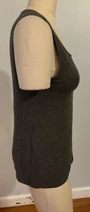 Tanktop Eileen Fisher S grau Viskose Stretch Jersey - Bild 1 von 3
