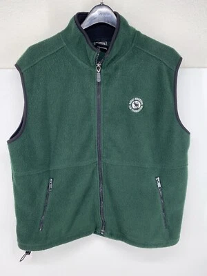 Chaleco Rocky Mountain Elk Base Bordado Cremallera Completa Verde XL X-Large Foto 1 de 4