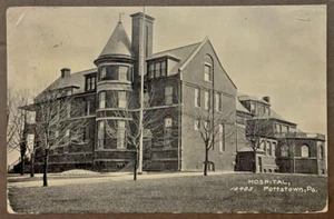 Pottstown PA View of the Hospital SHIPS FREE - Picture 1 of 2