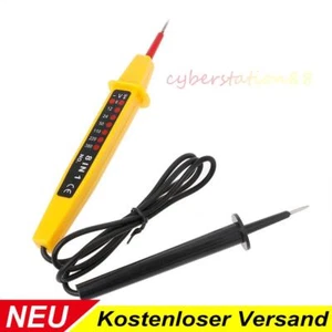 Spannungsprüfer LED Stromprüfer Phasenprüfer Gleich- und Wechselspannung 6-400V - Picture 1 of 20