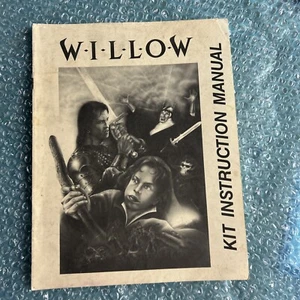 original WILLOW CAPCOM arcade video game owners manual - Picture 1 of 8