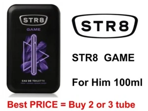 STR8 For HIM Homme GAME Eau de Toilette 100 ml for Men in Metal BOX - Bild 1 von 7