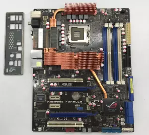 ASUS RAMPAGE FORMULA REV:1.00G DDR2 - ATX - Sockel 775 - mit I/O Shield #M2586 - Bild 1 von 4