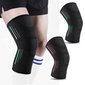 Professional Knee Brace Knee Elastic Compression Sleeve Support for Women & Men - Picture 1 of 17
