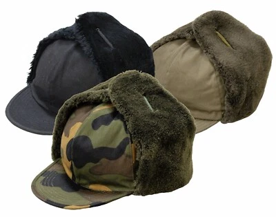 Military Winter Hat Army Trapper Hat Foreign Legion Camping Fishing Camo Cap New - Image 1 of 2