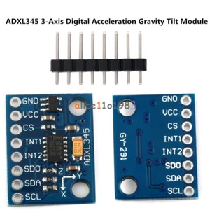 ADXL345 3-Axis Digital Gravity Acceleration Tilt Module AVR ARM MCU for Arduino - Picture 1 of 10