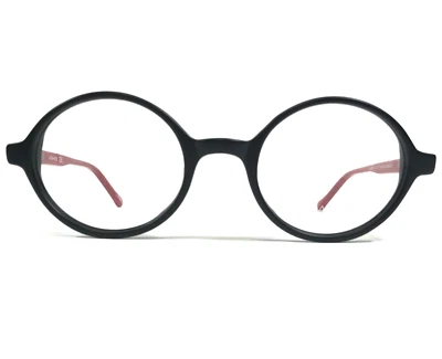 Monturas de gafas Miraflex para niños Harry M.Blk m.RED 2017 redondas 46-21-135 Foto 1 de 4