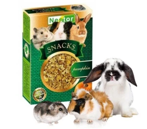Rodents and Rabbits Snacks Rat Hamster Degu Guinea Pig Food Treats Pumpkin 30g - Picture 1 of 7