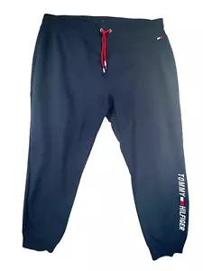 Pantalones de sudor deportivos para mujer Tommy Hilfiger talla 3X azules con logotipo - Imagen 1 de 10