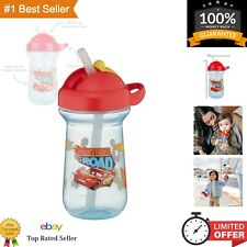 Disney Cars Toddler Straw Cup - Spill Proof Sippy Cup - Ages 18 Months & Up