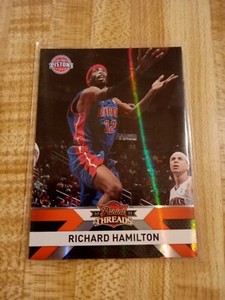 2010-11 RICHARD HAMILTON PANINI THREADS #114 ORANGE FOIL #D/199 SP CARD PWE